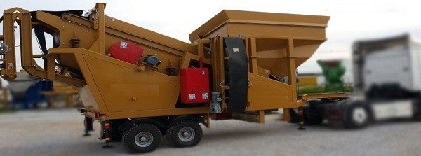 New Generation Portable River Stone Crushing and Screening Plant Production